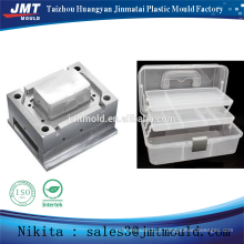 injeção de plástico armazenamento molde de caixa de cosméticos